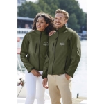 Polyester softshell jas bedrukken SOL'S Relax 340 g/m2 kleur donkergrijs