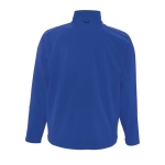 Polyester softshell jas bedrukken SOL'S Relax 340 g/m2 kleur koningsblauw achter aanzicht