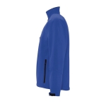 Polyester softshell jas bedrukken SOL'S Relax 340 g/m2 kleur koningsblauw zij aanzicht