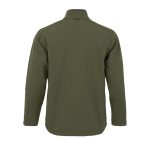 Polyester softshell jas bedrukken SOL'S Relax 340 g/m2 kleur miliair groen achter aanzicht