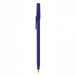 Goedkope pennen met blauwe inkt BIC® Round Stic® Colors kleur marineblauw