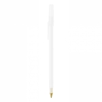 Goedkope klassieke design pennen BIC® Round Stic® kleur wit