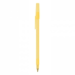 Goedkope klassieke design pennen BIC® Round Stic® kleur geel