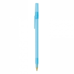 Goedkope klassieke design pennen BIC® Round Stic® kleur lichtblauw