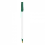 Bedrukte Bic pen BIC® Round Stic® Opaque ECO kleur groen