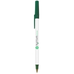 Bedrukte Bic pen BIC® Round Stic® Opaque ECO kleur groen