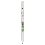 Gepersonaliseerde BIC roterende pennen  BIC® Super Clip kleur wit