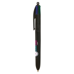 Bedrukte bic pen met vier kleureninkt BIC® 4 Colours kleur zwart