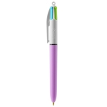 Pen BIC® 4 Colours Fashion kleur roze