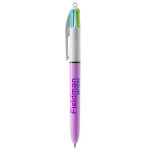 Pen BIC® 4 Colours Fashion kleur roze