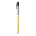 Bic pennen met glanzende afwerking bedrukken BIC® 4 Colors Shine kleur goud