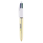 Bic pennen met glanzende afwerking bedrukken BIC® 4 Colors Shine kleur goud