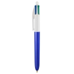 Gepersonaliseerde bic pennen 4 kleurig  BIC® 4 Colours Glacé kleur blauw