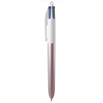 Gepersonaliseerde bic pennen 4 kleurig  BIC® 4 Colours Glacé kleur lila