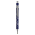 Moderne metalen blauwschrijvende pennen BIC® Metal Pro Soft kleur blauw