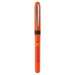 Pen BIC® Grip Roller | Zwarte inkt kleur oranje