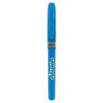 BIC® bedrukte markeerstiften in diverse kleuren Brite Liner® Grip kleur blauw