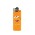 Goedkope custom aansteker bedrukken BIC® logo J25 Standard kleur oranje