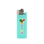 Goedkope custom aansteker bedrukken BIC® logo J25 Standard kleur pastel blauw