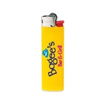 Gekleurde BIC-aanstekers bedrukken met logo BIC® J23 kleur geel