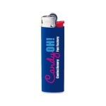 Gekleurde BIC-aanstekers bedrukken met logo BIC® J23 kleur marineblauw