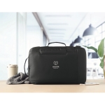 Kwaliteitsvolle 16'' laptoprugzakken met USB Briefcase kleur zwart sfeervolle hoofdweergave