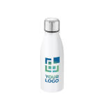 Full Color bedrukte aluminium fles 500 ml City Sublim met afdrukgebied