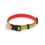 Reflecterende huisdierhalsband als reclamegeschenk DogFluor kleur rood  negende weergave