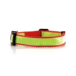 Reflecterende huisdierhalsband als reclamegeschenk DogFluor kleur rood zesde weergave