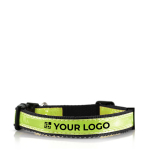 Reflecterende huisdierhalsband als reclamegeschenk DogFluor met jouw bedrukking