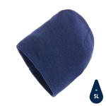 Eco-wintermutsen bedrukken met logopatch Classic Eco kleur marineblauw