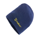 Eco-wintermutsen bedrukken met logopatch Classic Eco kleur marineblauw weergave met logo