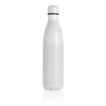 Grote stalen fles met thermosfunctie 750ml Lifestyle Premium kleur wit tweede weergave