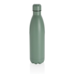 Grote stalen fles met thermosfunctie 750ml Lifestyle Premium kleur groen