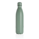 Grote stalen fles met thermosfunctie 750ml Lifestyle Premium kleur groen tweede weergave