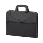 1200D nylon laptophoes 15”met trolley Multifunctional kleur zwart  negende weergave