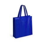 Non woven reistas met matte afwerking 110 g/m2 Holdall kleur blauw  negende weergave