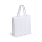 Non woven reistas met matte afwerking 110 g/m2 Holdall kleur wit  negende weergave