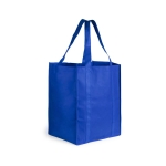 Grote non woven tassen in diverse kleuren 80 g/m2 Shopper kleur blauw  negende weergave