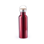 Retro stijl stalen fles in felle kleuren 800ml Inox Retro kleur rood  negende weergave