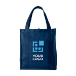 Gepersonaliseerde non woven stoffen tassen met logo 80 g/m2 Liberty met afdrukgebied