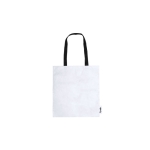 Goedkope gerecyclede tas met logo Tyvek Resistent kleur wit  negende weergave