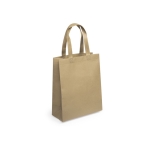 Non woven tas bedrukken met korte handvatten 90 g/m2 Gourmet Mini kleur bruin  negende weergave