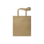 Non woven tas met natuurlijke esthetiek 80 g/m2 Gourmet Midi kleur bruin  negende weergave