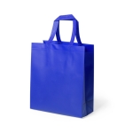 Resistente glanzende non woven tas 15 kg 110 g/m2 Stronger Glossy kleur blauw  negende weergave