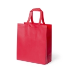 Resistente glanzende non woven tas 15 kg 110 g/m2 Stronger Glossy kleur rood  negende weergave