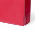 Resistente glanzende non woven tas 15 kg 110 g/m2 Stronger Glossy kleur rood derde weergave