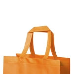 Resistente glanzende non woven tas 15 kg 110 g/m2 Stronger Glossy kleur oranje tweede weergave