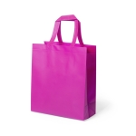 Resistente glanzende non woven tas 15 kg 110 g/m2 Stronger Glossy kleur fuchsia  negende weergave