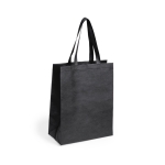 Non-woven tas in levendige kleuren 80 g /m2 Shopping Colors kleur zwart  negende weergave